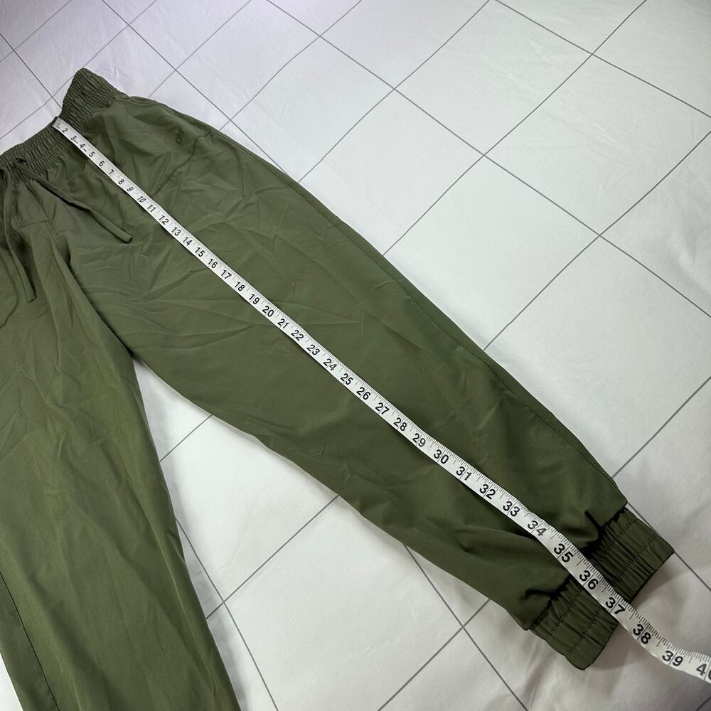 Albion Pants Womens Medium Green Olive Destination Jogger Athletic Sporty Travel - Picture 10 of 11